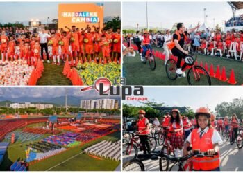 Gobernador Caicedo inició entrega de 6.800 bicicletas y 43 mil implementos deportivos