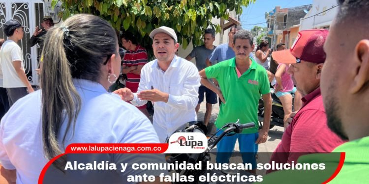 Alcaldía y comunidad buscan soluciones ante fallas eléctricas