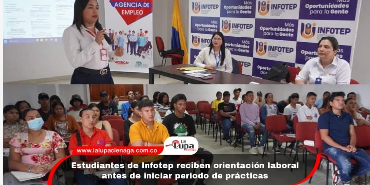 Estudiantes de Infotep reciben orientación laboral antes de iniciar periodo de prácticas