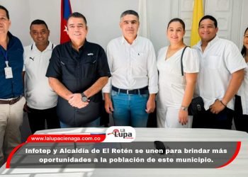 Infotep y Alcaldía de El Retén se unen para brindar más oportunidades a la población de este municipio.