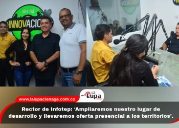 Rector de Infotep: ‘Ampliaremos nuestro lugar de desarrollo y llevaremos oferta presencial a los territorios’.