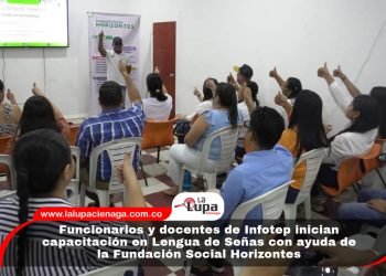 Funcionarios y docentes de Infotep inician capacitación en Lengua de Señas con ayuda de la Fundación Social Horizontes