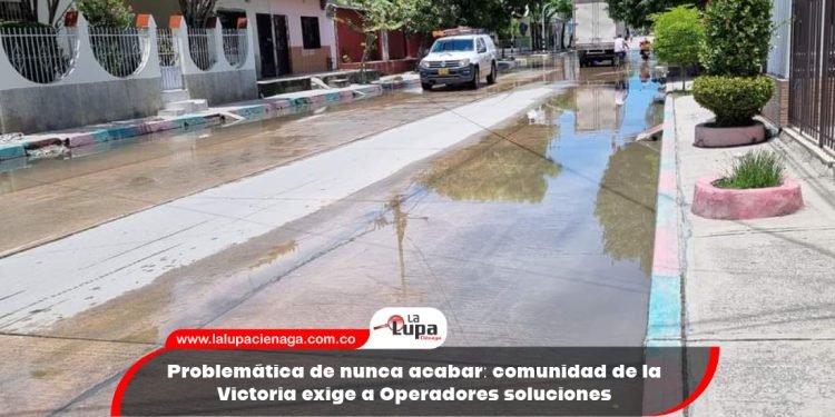 Problemática de nunca acabar: comunidad de la Victoria exige a Operadores soluciones
