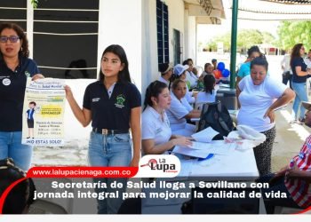 Secretaría de Salud llega a Sevillano con jornada integral para mejorar la calidad de vida