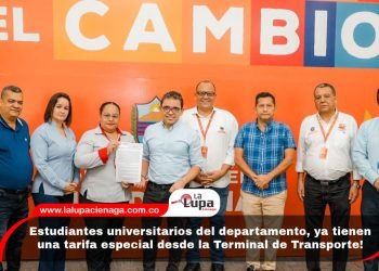 Estudiantes universitarios del departamento, ya tienen una tarifa especial desde la Terminal de Transporte!