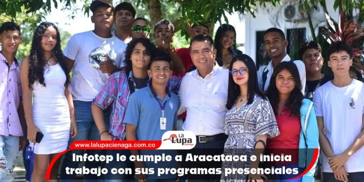 Infotep le cumple a Aracataca e inicia trabajo con sus programas presenciales