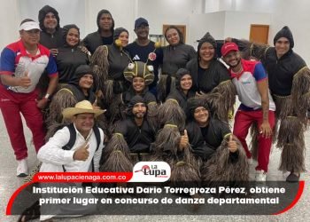 Institución Educativa Darío Torregroza Pérez, obtiene primer lugar en concurso de danza departamental