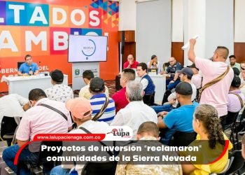 Proyectos de inversión “reclamaron” comunidades de la Sierra Nevada
