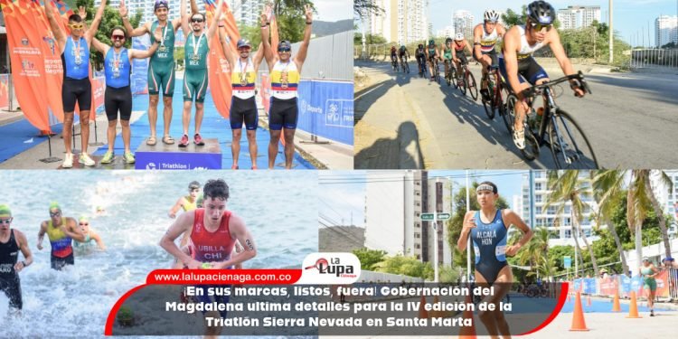 ¡En sus marcas, listos, fuera! Gobernación del Magdalena ultima detalles para la IV edición de la Triatlón Sierra Nevada en Santa Marta