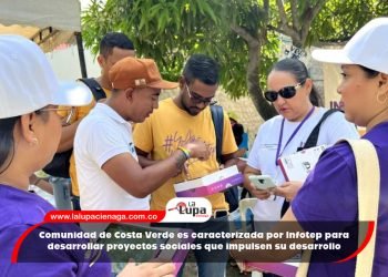 Comunidad de Costa Verde es caracterizada por Infotep para desarrollar proyectos sociales que impulsen su desarrollo