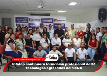 Infotep continuará formación profesional de 30 Tecnólogos egresados del SENA