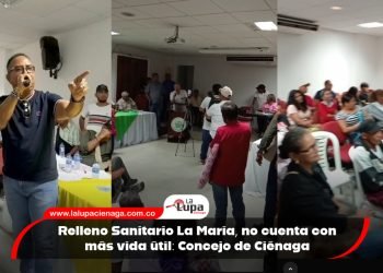 Relleno Sanitario La María, no cuenta con más vida útil: Concejo de Ciénaga