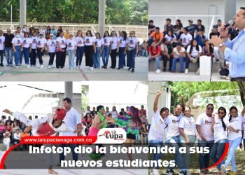 Infotep dio la bienvenida a sus nuevos estudiantes.