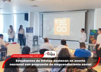 Estudiantes de Infotep destacan en evento nacional con propuesta de emprendimiento social