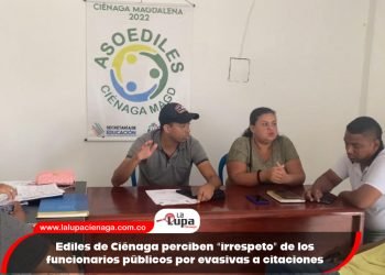 Ediles de Ciénaga perciben “irrespeto” de los funcionarios públicos por evasivas a citaciones
