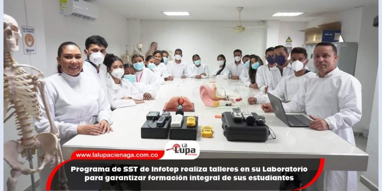 Programa de SST de Infotep realiza talleres en su Laboratorio para garantizar formación integral de sus estudiantes