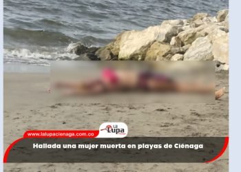 Hallada una mujer muerta en playas de Ciénaga