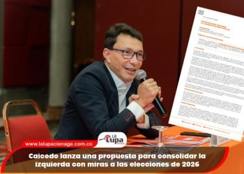 Caicedo lanza una propuesta para consolidar la izquierda con miras a las elecciones de 2026
