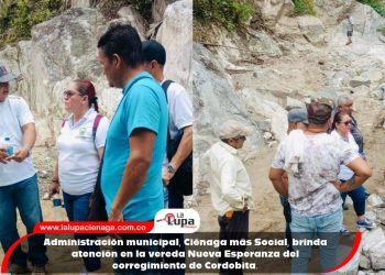 Administración municipal, Ciénaga más Social, brinda atención en la vereda Nueva Esperanza del corregimiento de Cordobita.