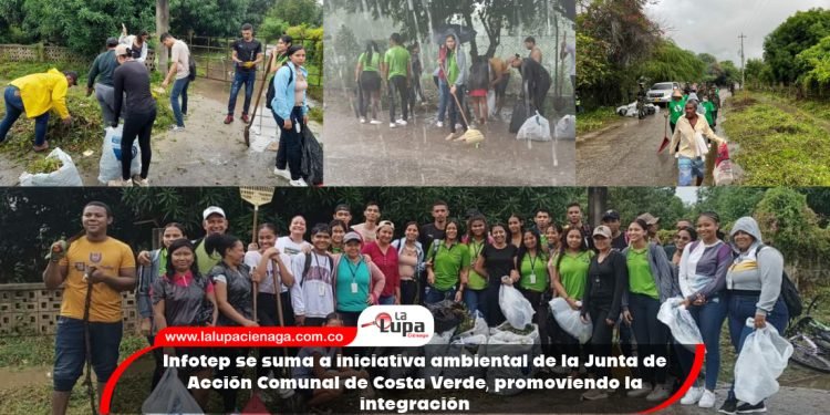 Infotep se suma a iniciativa ambiental de la Junta de Acción Comunal de Costa Verde, promoviendo la integración