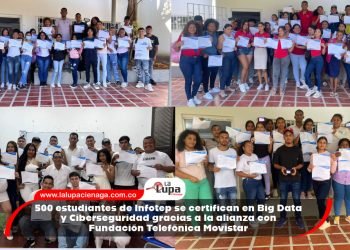 500 estudiantes de Infotep se certifican en Big Data y Ciberseguridad gracias a la alianza con Fundación Telefónica Movistar