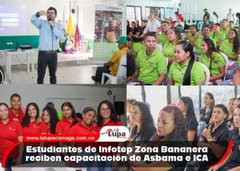 Estudiantes de Infotep Zona Bananera reciben capacitación de Asbama e ICA