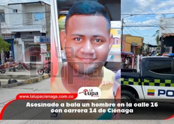 Asesinado a bala un hombre en la calle 16 con carrera 14 de Ciénaga