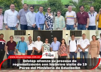 Infotep afianza su proceso de regionalización con histórica visita de 19 Pares del Ministerio de Educación