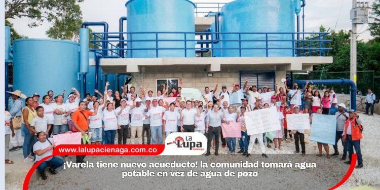 ¡Varela tiene nuevo acueducto! la comunidad tomará agua potable en vez de agua de pozo