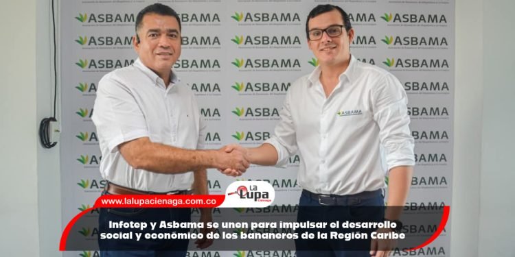 Infotep y Asbama se unen para impulsar el desarrollo social y económico de los bananeros de la Región Caribe
