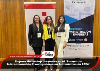 Mujeres de Infotep presentes en el “Encuentro Internacional de Investigadores en Administración 2024”
