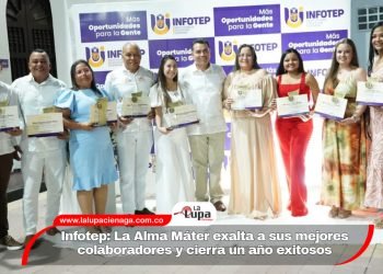 Noche para brillar en Infotep: La Alma Máter exalta a sus mejores colaboradores y cierra un año exitoso