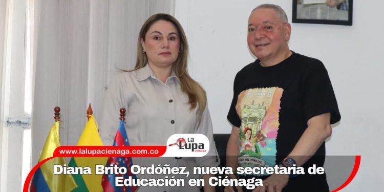 Diana Brito Ordóñez, nueva secretaria de Educación en Ciénaga