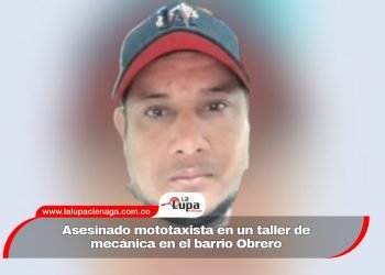 Asesinado mototaxista en un taller de mecánica en el barrio Obrero 