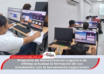 Programa de Administración Logística de Infotep actualiza la formación de sus estudiantes con la herramienta Legiscomex