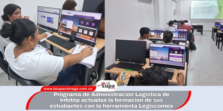 Programa de Administración Logística de Infotep actualiza la formación de sus estudiantes con la herramienta Legiscomex