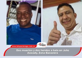 Dos muertos y dos heridos a bala en Julio Zawady, Zona Bananera