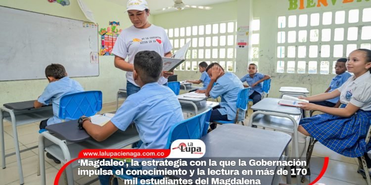 ‘Magdaleo’, la estrategia con la que la Gobernación impulsa el conocimiento y la lectura en más de 170 mil estudiantes del Magdalena