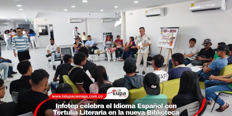 Infotep celebra el Idioma Español con Tertulia Literaria en la nueva Biblioteca