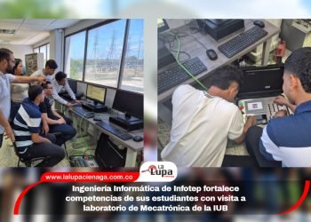Ingeniería Informática de Infotep fortalece competencias de sus estudiantes con visita a laboratorio de Mecatrónica de la IUB