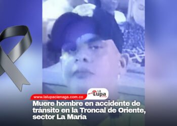 Muere hombre en accidente de tránsito en la Troncal de Oriente, sector La María