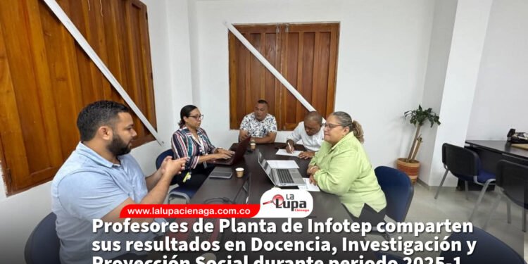 Profesores de Planta de Infotep comparten sus resultados en Docencia, Investigación y Proyección Social durante periodo 2025-1