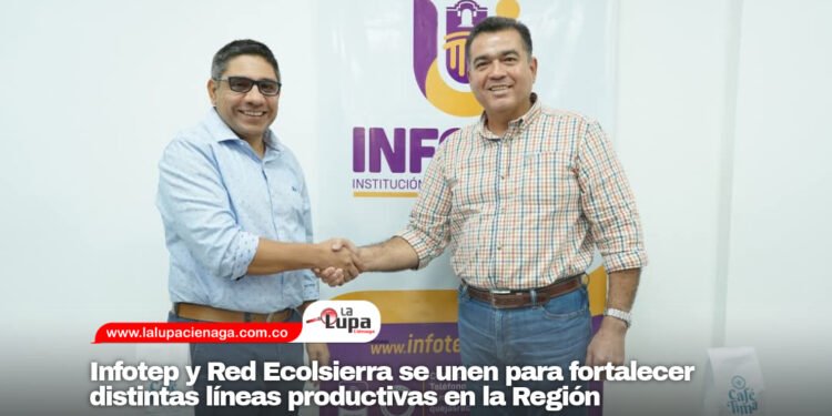 Infotep y Red Ecolsierra se unen para fortalecer distintas líneas productivas en la Región