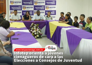 Infotep orienta a jóvenes cienagueros de cara a las Elecciones a Consejos de Juventud