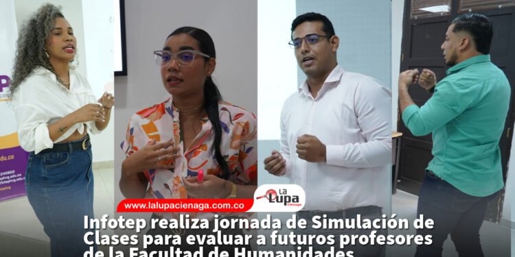 Infotep realiza jornada de Simulación de Clases para evaluar a futuros profesores de la Facultad de Humanidades