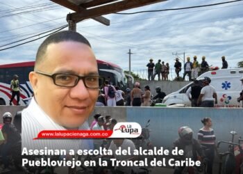 Asesinan a escolta del alcalde de Puebloviejo en la Troncal del Caribe
