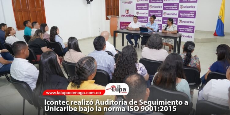 Icontec realizó Auditoría de Seguimiento a Unicaribe bajo la norma ISO 9001:2015