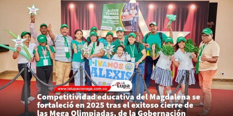 Competitividad educativa del Magdalena se fortaleció en 2025 tras el exitoso cierre de las Mega Olimpiadas, de la Gobernación