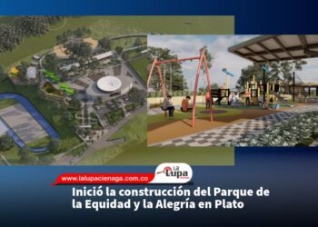 Inició la construcción del Parque de la Equidad y la Alegría en Plato