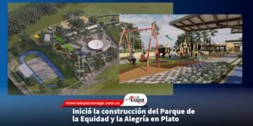 Inició la construcción del Parque de la Equidad y la Alegría en Plato